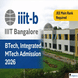 IIIT Bangalore Admission 2026 Schedule Released @iiitb.ac.in; JEE Main 2026 Rank Mandatory